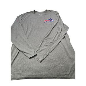 Nike NFL On Field Buffalo Bills Long Sleeve T Shirt Size 2XL